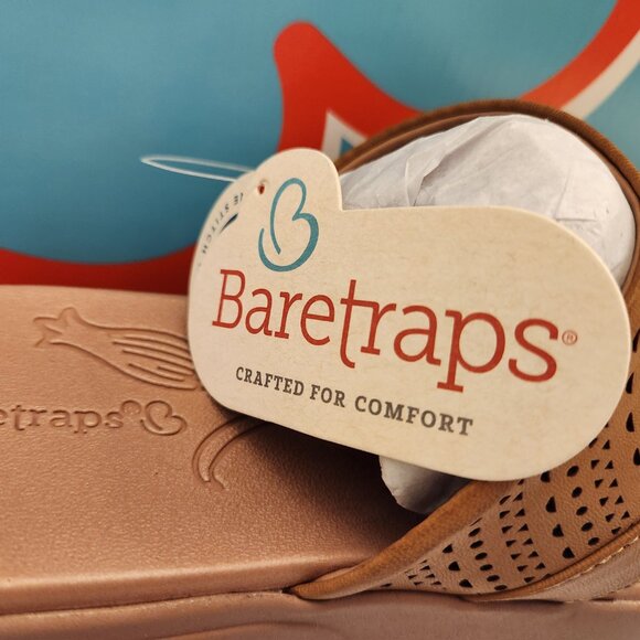 BareTraps BRETT Women's Sandals. Caramel. NIB. Size 10 - Picture 5 of 11